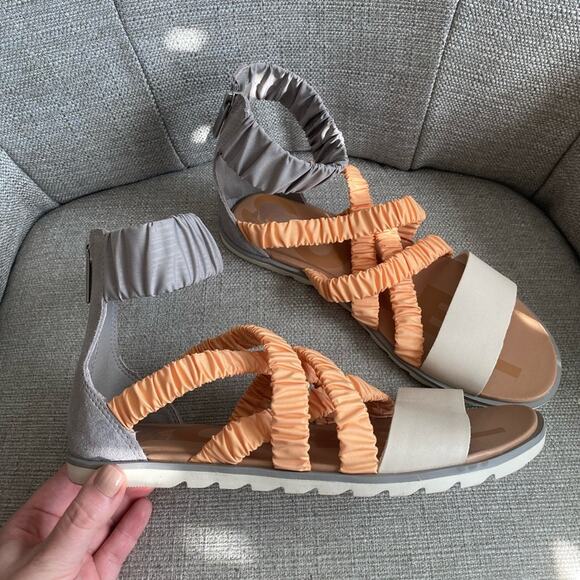 Sorel Ella Ankle Strap Sandals - Picture 1 of 7